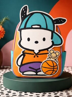 Loungefly Sanrio Pochacco Basketball Mini Backpack